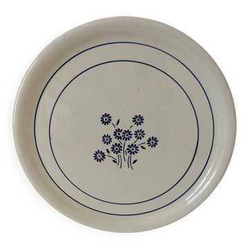 Large round dish K & G Lunéville model Martine