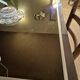 Vintage chrome and glass dining table, Roche Bobois