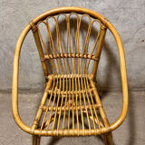 Rattan armchair