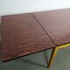 Rare Dining Table Farm Wood and formica Extendable for 10 people year 50 60
