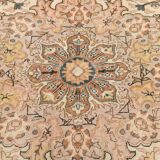 Shades Of Beige Rare Style Vintage Oushak Area Rug, 193x286 Cm