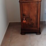 Vintage bedside table in Louis Philippe style