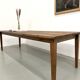 Farm table with tapered legs, L 260 cm
