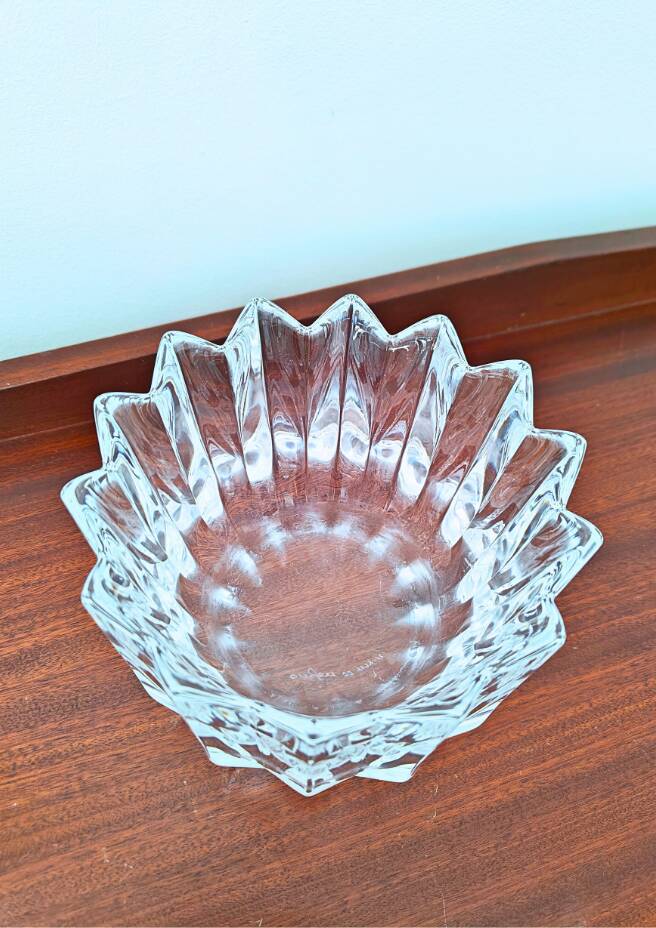 Bowl / crystal vase Orrefors by Jan Johansson — 1970s