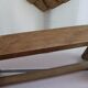 Wooden bench