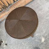 Mid-century ottoman in brown teak by Kofod Larsen for G-Plan, Denmark, 1960s.