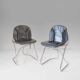 Pair of "Flynn" cantilever dining chairs by Gastone Rinaldi for RIMA, 1970s