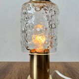 Paire de lampes de table en laiton par Kamenický Šenov, années 1960 / Tchécoslovaquie