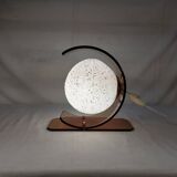 Vintage table lamp in plexiglass and Perspex