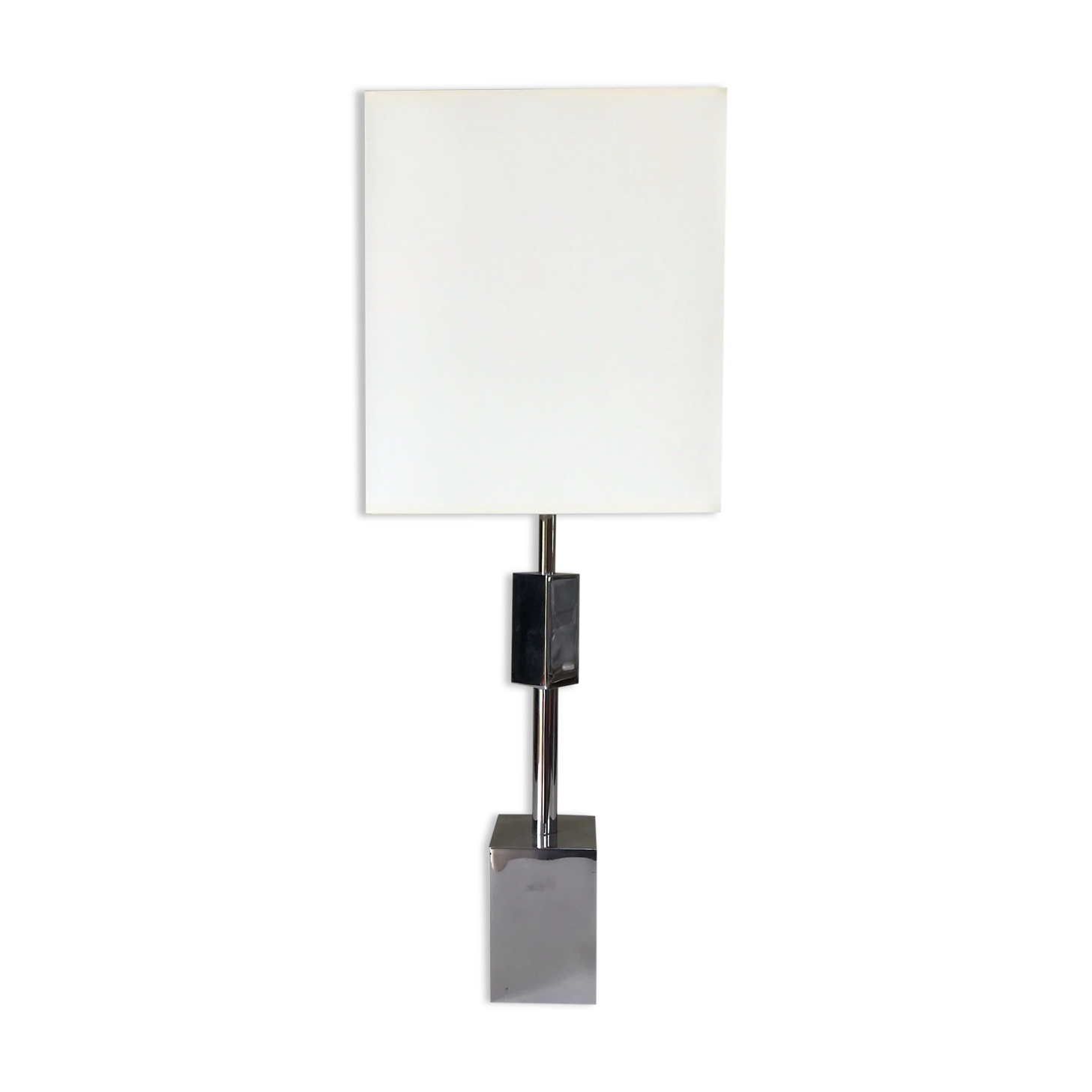 Chrome lamp design of the 70s