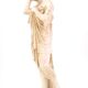 Classical female plaster sculpture by Diane de Gabis