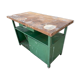 Etabli fer plateau bois
