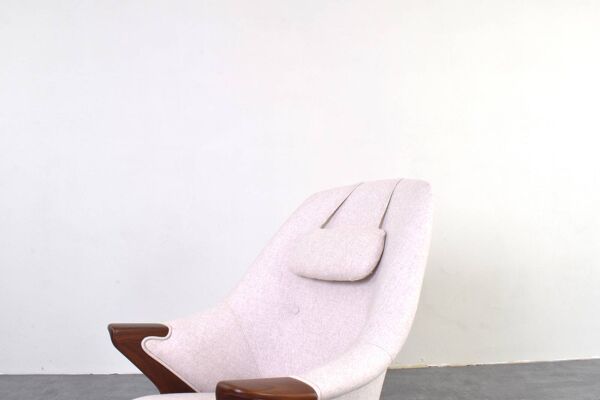 Chaise Bravo en teck du milieu du siècle par Sigurd Resell pour Rastad & Relling, 1957