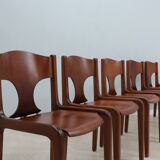 Augusto Savini dining chairs POZZI 1960s