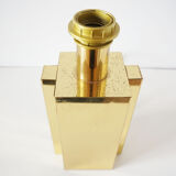 Vintage gold metal lamp foot