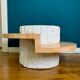 Table basse en travertin Magnussen Ponte