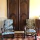 Paire de fauteuils 1900