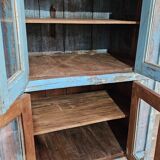 Ancien vaisselier en teck birman