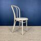 Set of 12 bistro chairs in light curved wood & skai GO IN Germany
