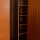 Elegant wardrobe from the 1960s in teak veneer
