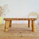 Tabouret - sellette bambou - porte plante bambou