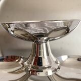 Stainless steel ice cream cup and tray set