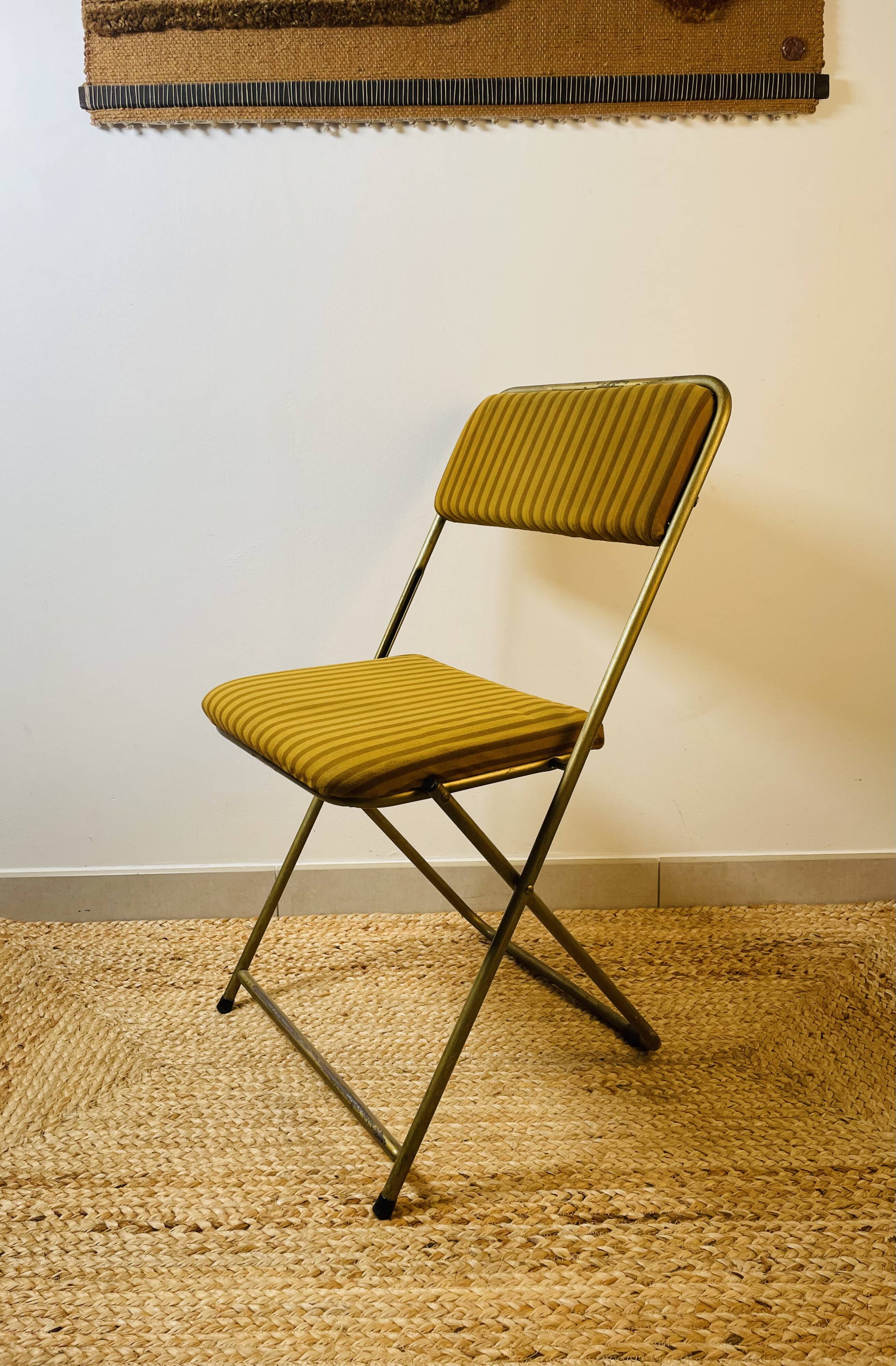 Lafuma 1970s Chair - Vintage Lafuma Folding Chair from the 1970s