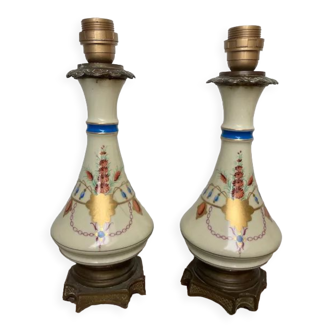 Porcelain lamp legs