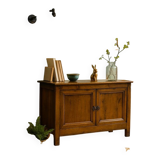 Buffet made of solid oak from the 1930s/40s.