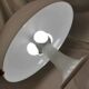 Lampe champignon en plastique blanc