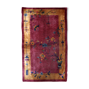 tapis ancien chinese