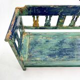 Antique Bench with Storage Space and Beautiful Original Patina