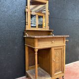 Coiffeuse en chêne et hêtre
