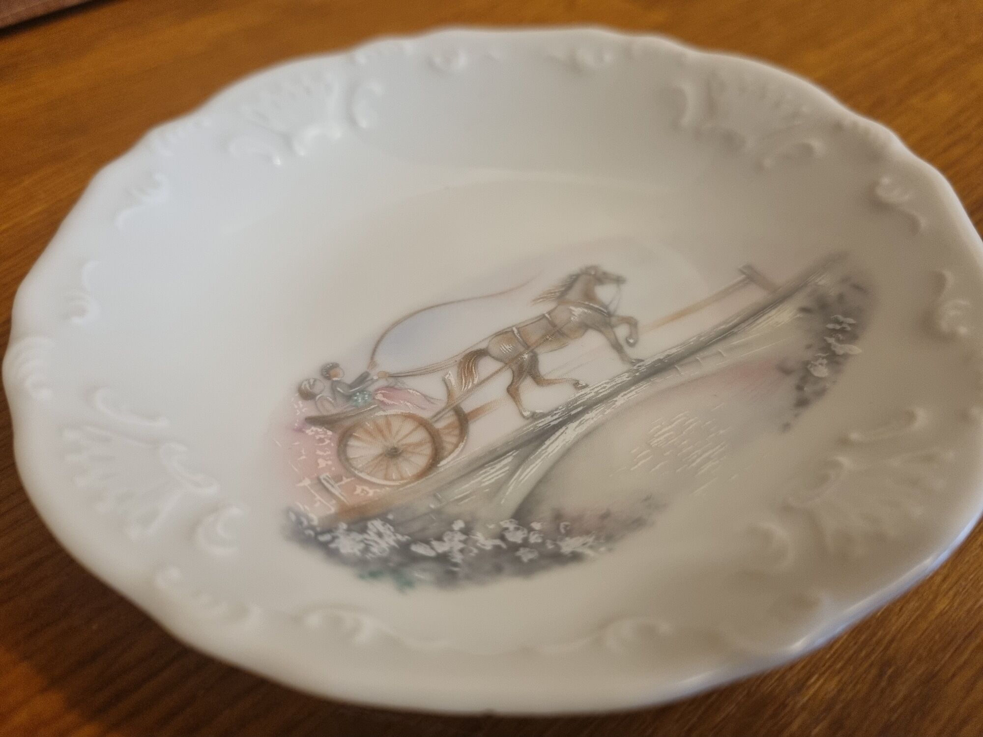Limoges porcelain cup Tharaud RLV model Tendresse