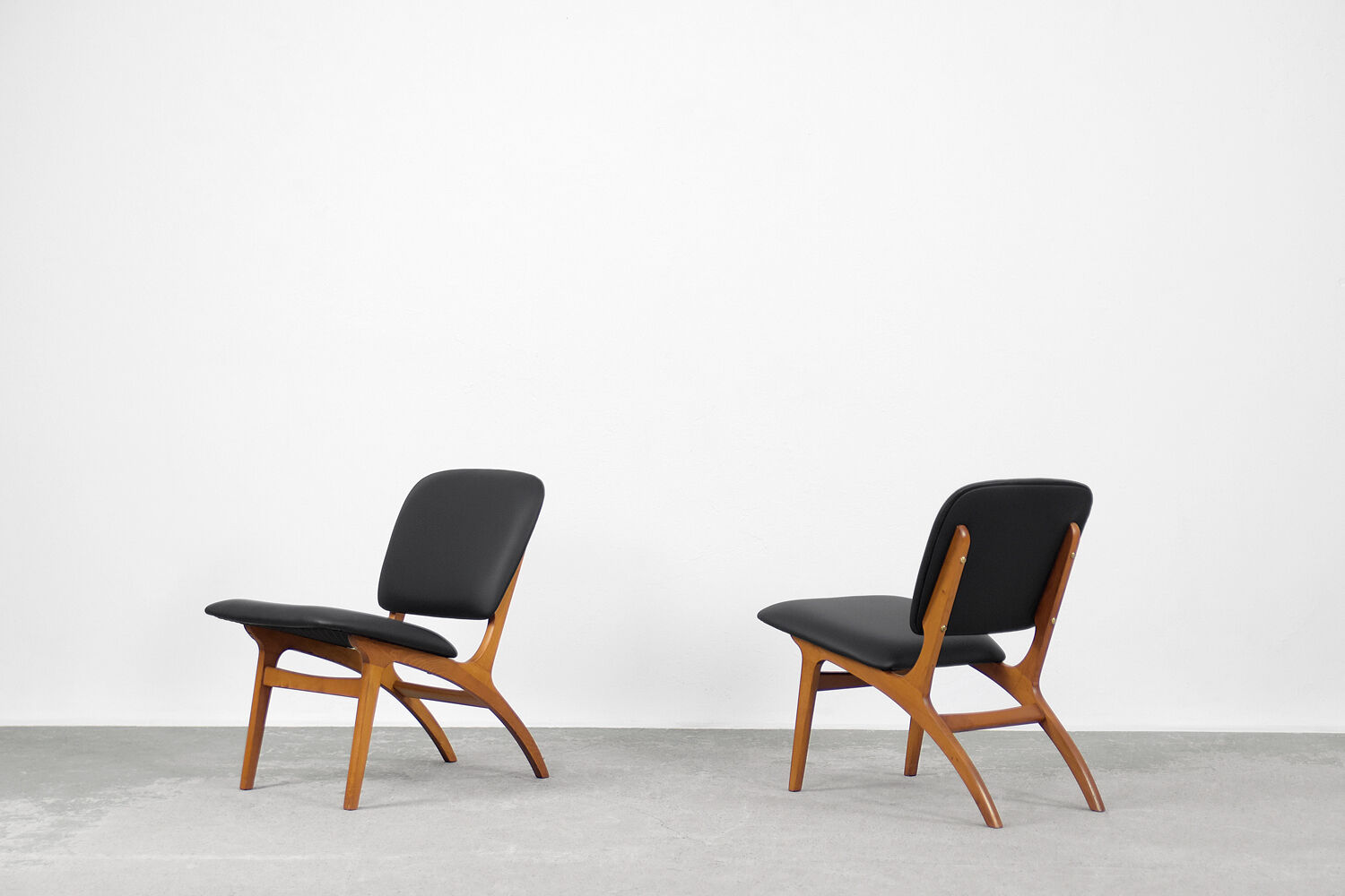 Swedish Jylland armchairs by Jio Möbler, 1953
