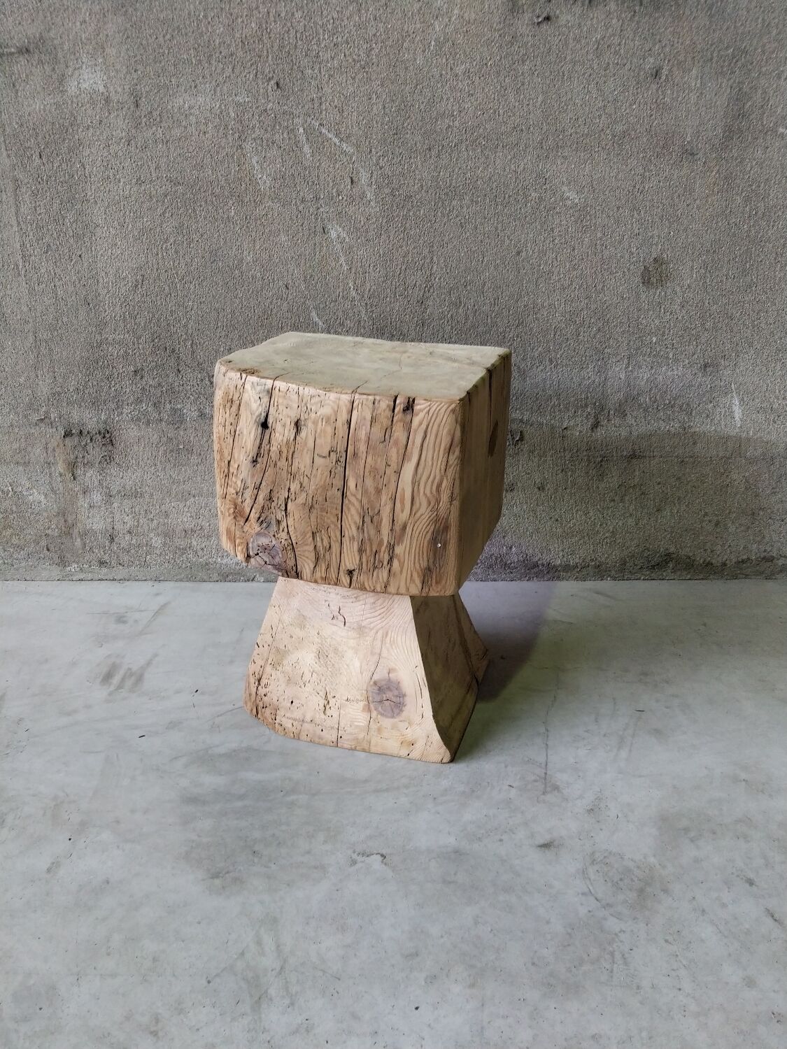 Brutalist stool