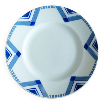 Assiette plates, Moulin des Loups et Hamage, modèle Pax