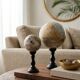 Pair of polished Maligano jasper spheres on bases – Mineral composition