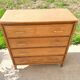 Large chest of drawers with 4 drawers from the 1950s.
