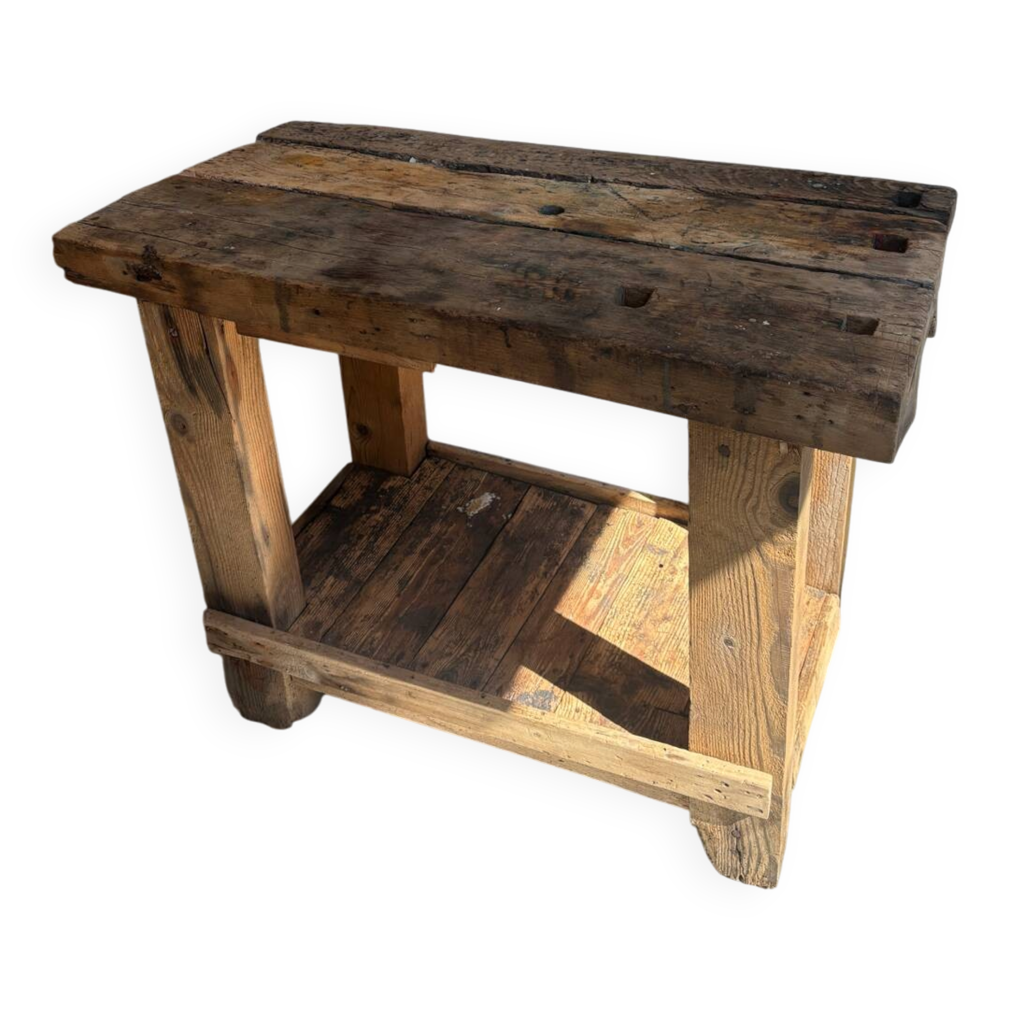 Petit établi en bois massif