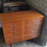Seventies chest of drawers