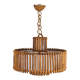 Rattan pendant light 60'