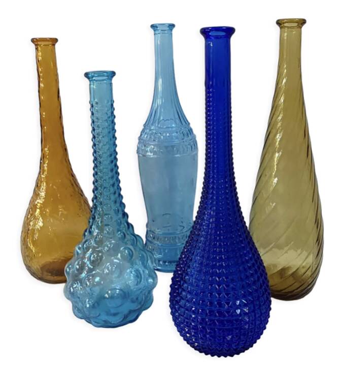 Trio de carafes Empoli - Italie des années 60
