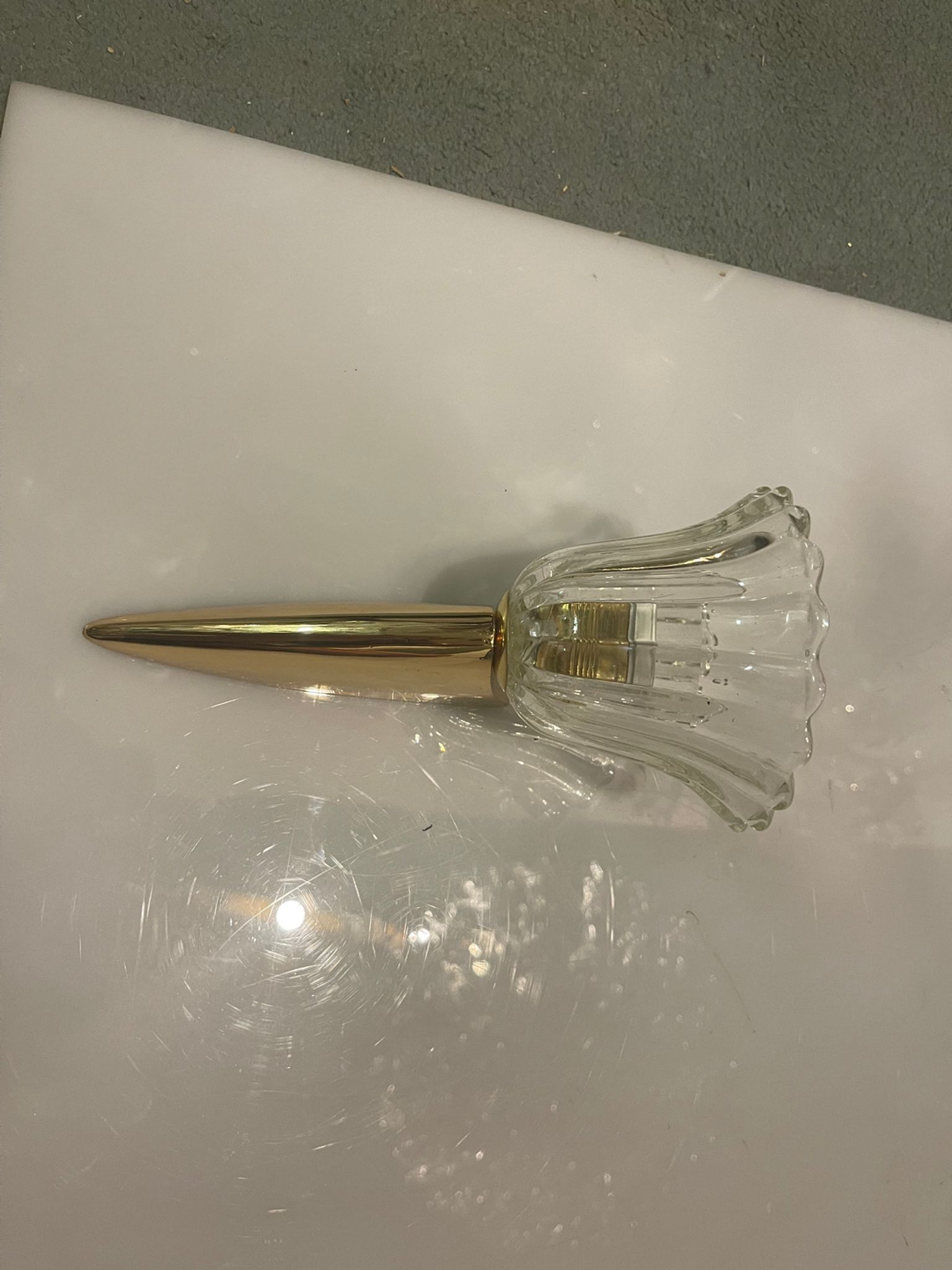 Murano glass sconces set of 2