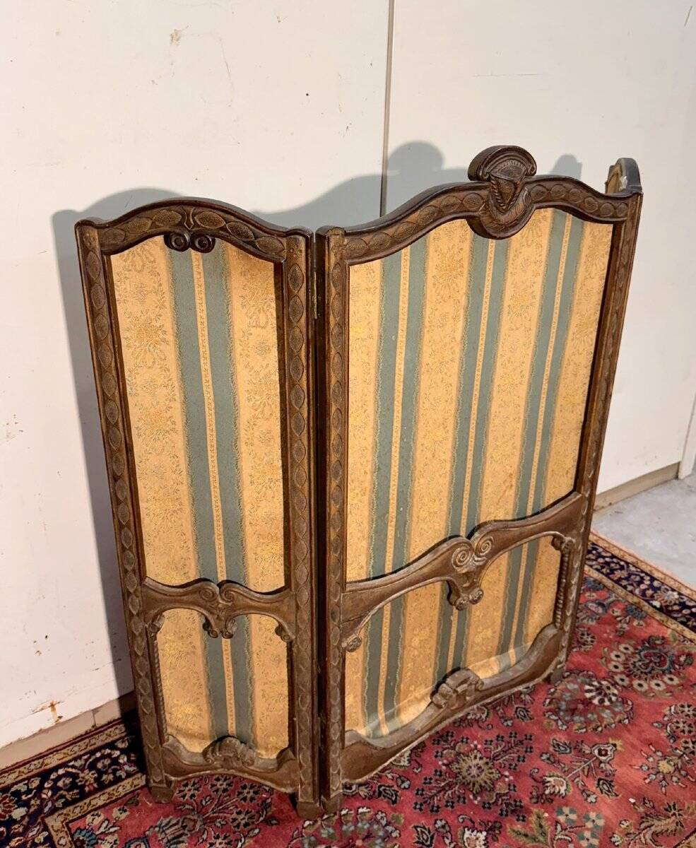 Paravent style Louis XV a 3 feuilles