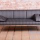 Bauhaus Sofa in Chrome and Fabric from Robert Slezak, Czech, 1930s