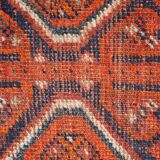 Ancient Persian Shiraz handmade carpet 87cm x 114cm 1900s, 1C810