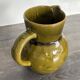 Vintage glazed ceramic pitcher