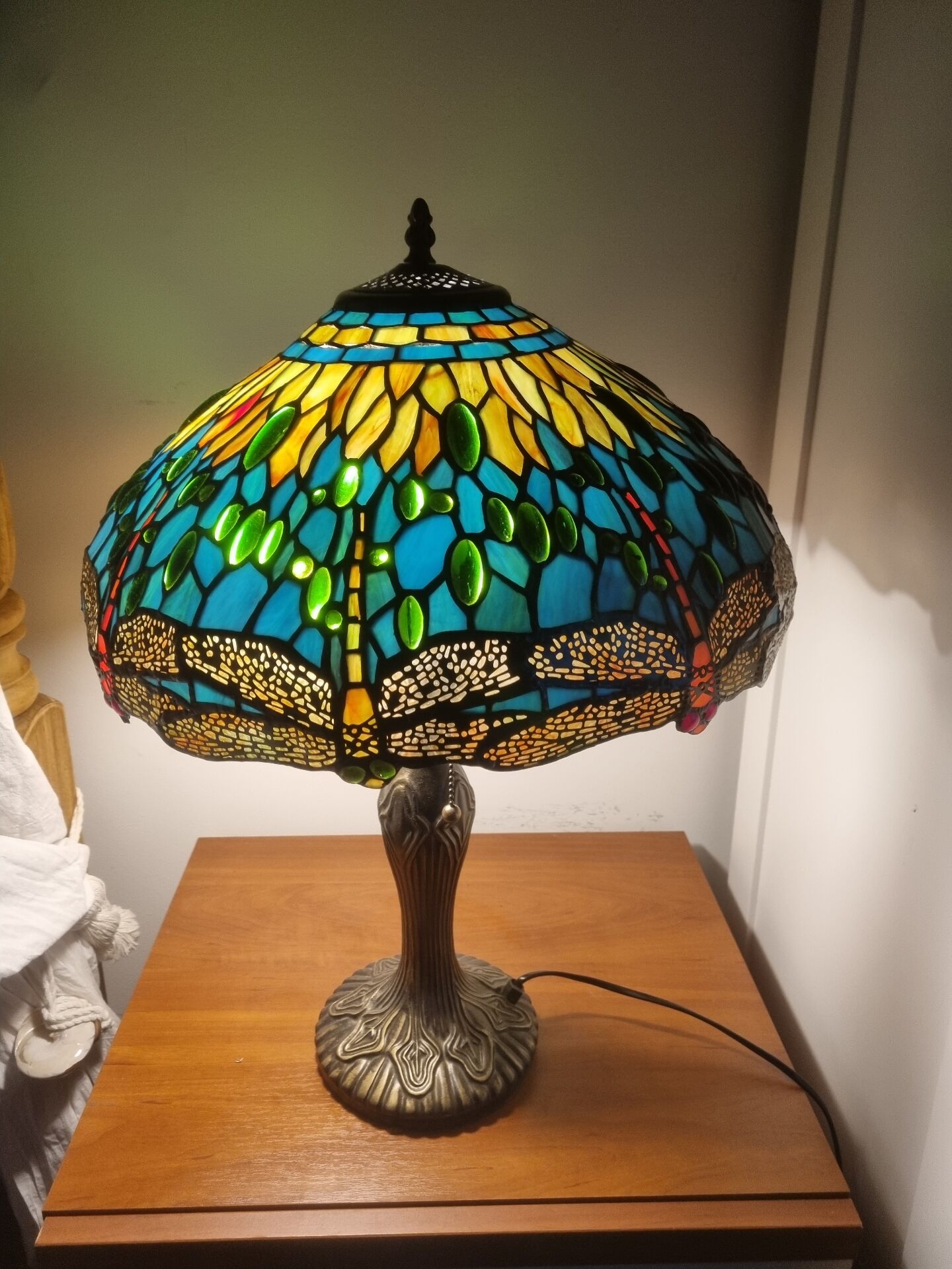 Tiffany style lamp