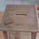Tabouret d'atelier bois